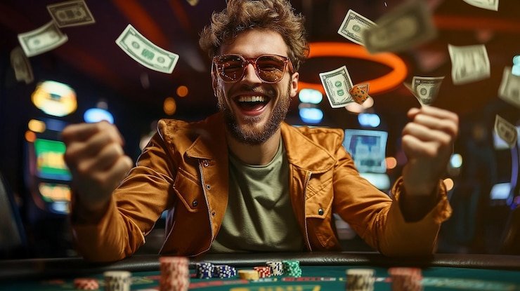 Antarmuka permainan Ikan Jackpot di bikiwin menampilkan area penembakan dan panel informasi jackpot